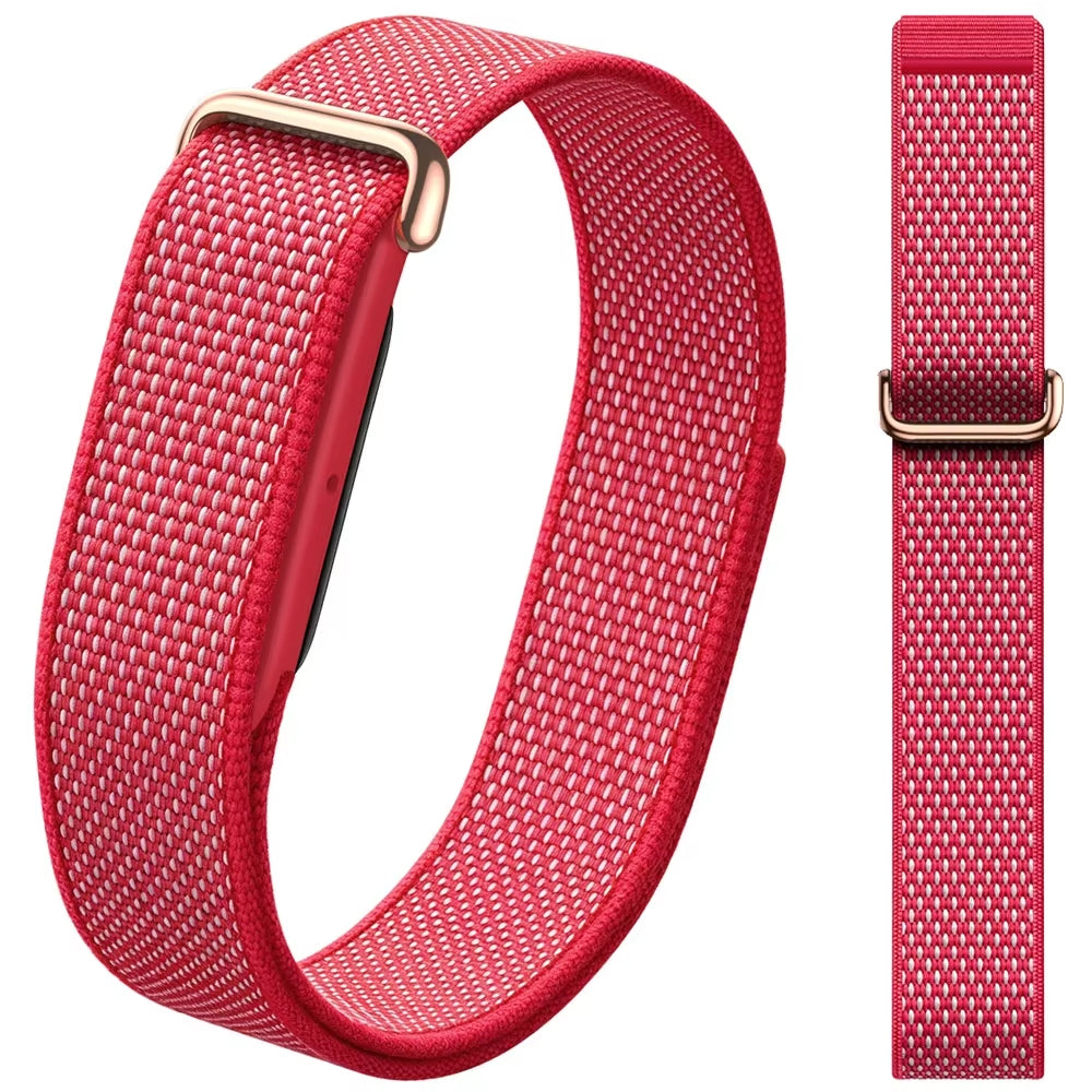Everloop woven nylon band for Fitbit Air in Red