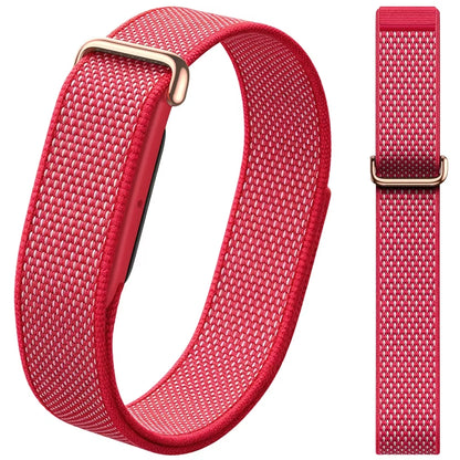 Everloop woven nylon band for Fitbit Air in Red