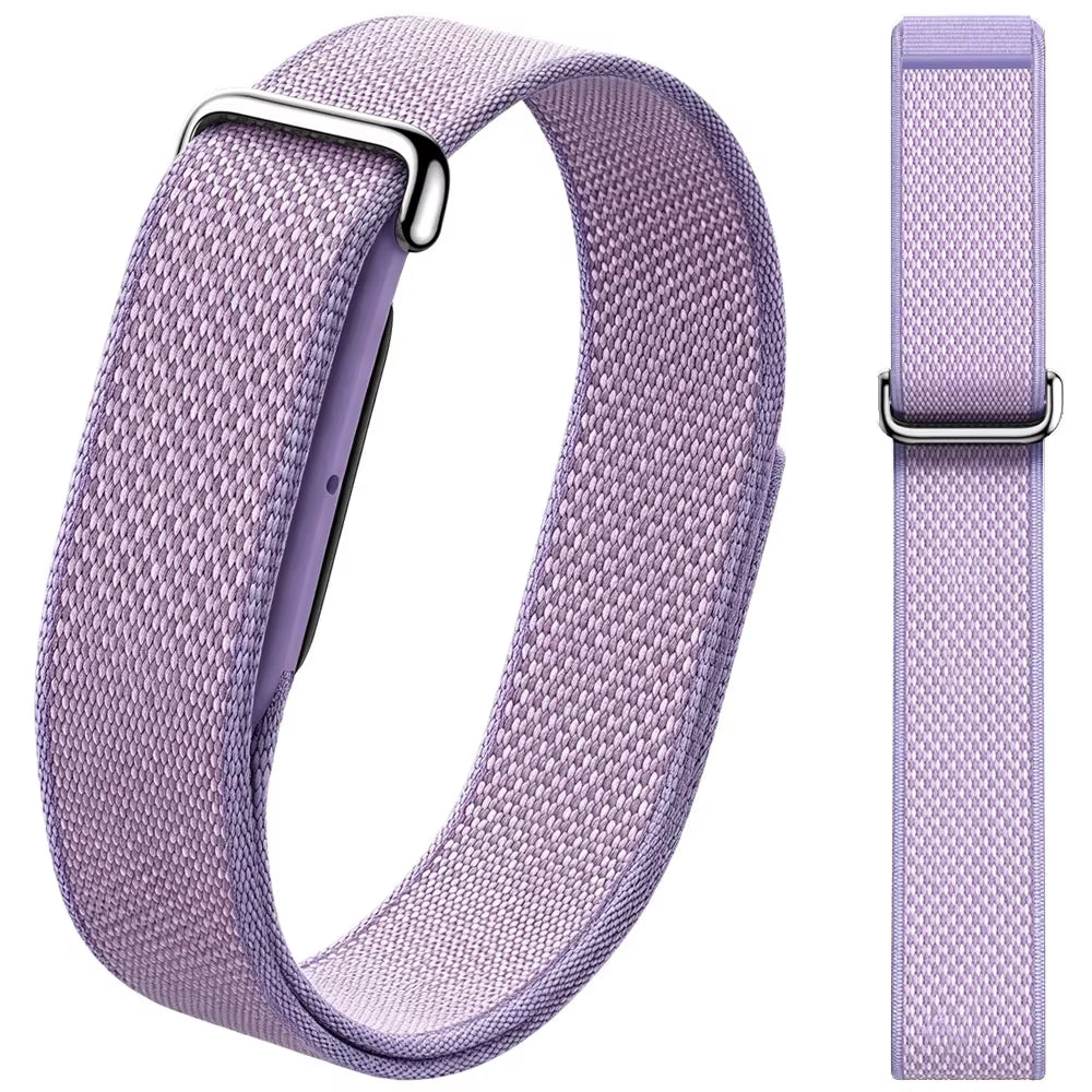 Everloop woven nylon band for Fitbit Air in Purple