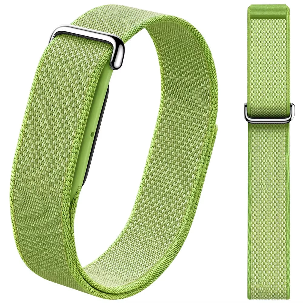 Everloop woven nylon band for Fitbit Air in Green