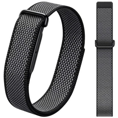 Everloop woven nylon band for Fitbit Air in Black