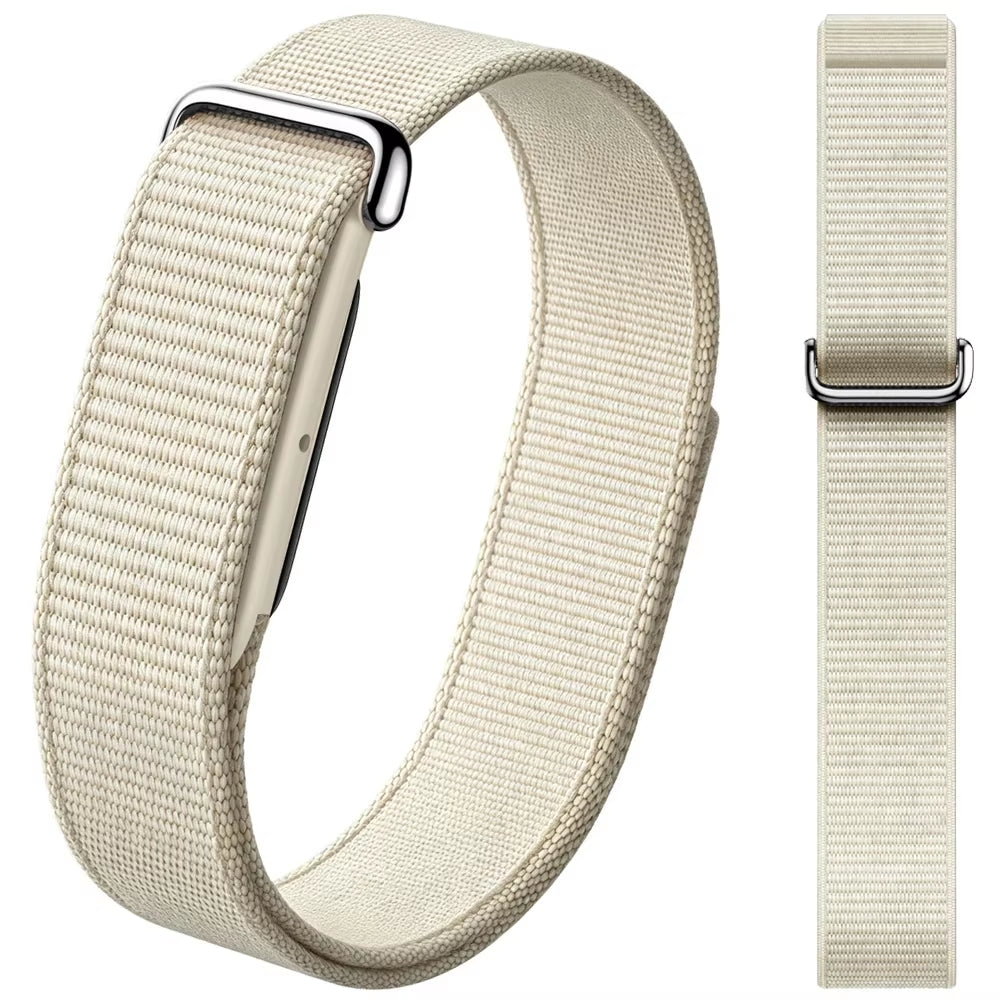 Everloop woven nylon band for Fitbit Air in Starlight