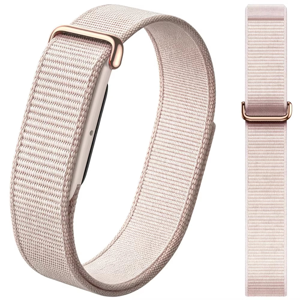 Everloop woven nylon band for Fitbit Air in Sand Powder