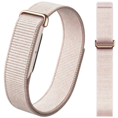 Everloop woven nylon band for Fitbit Air in Sand Powder